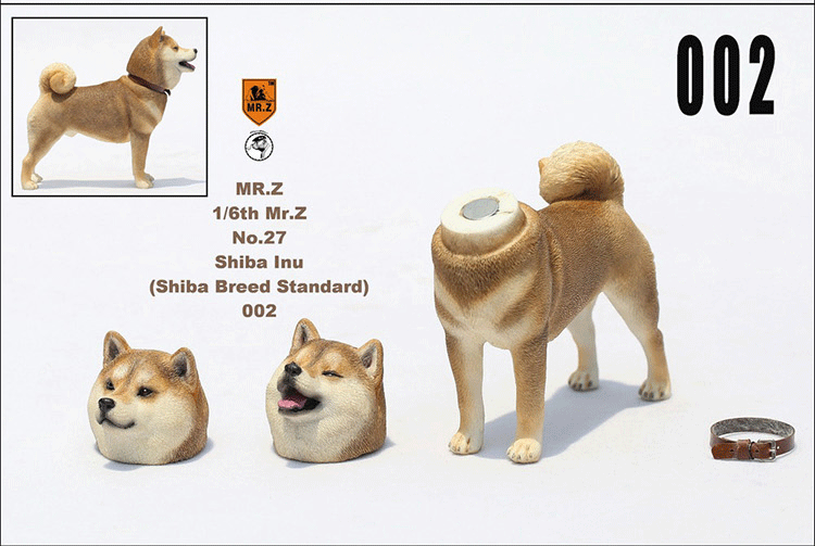フィギュア専門店 -ソダチトイズ / Mr.Z 1/6 柴犬 スタチュー ヘッド2
