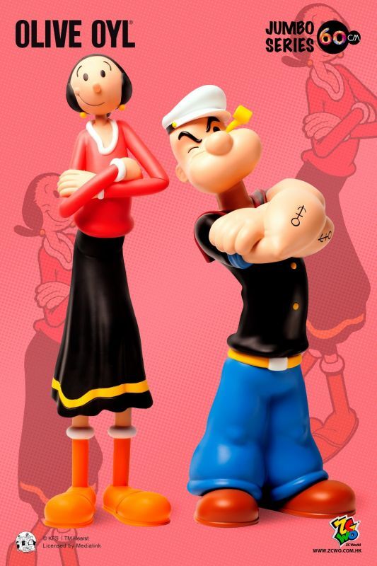 フィギュア専門店 -ソダチトイズ / ZCWO Popeye ポパイolive 62cm