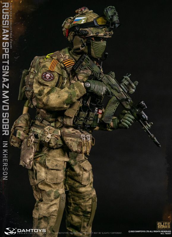 フィギュア専門店 -ソダチトイズ / DAMTOYS RUSSIAN SPETSNAZ MVD SOBR