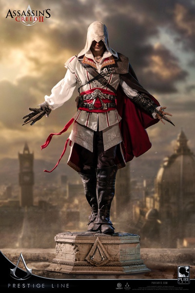 アサシンクリード Purearts ezio 1/4 Bスタチュー フィギュア アサシン
