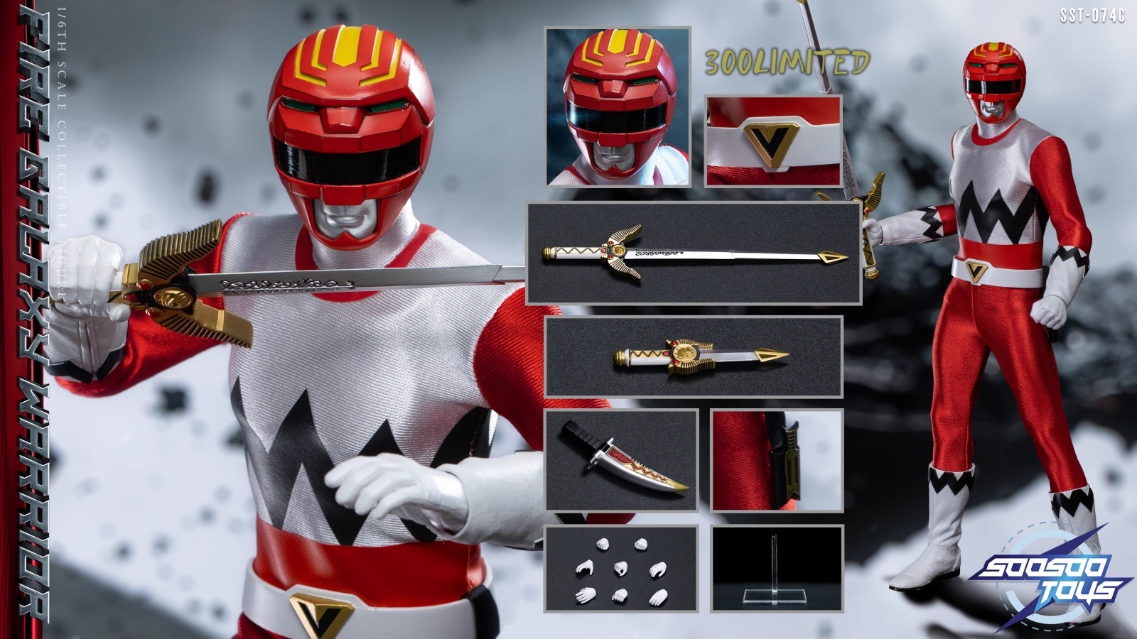 フィギュア専門店 -ソダチトイズ / Soosootoys Red Warrior 1/6
