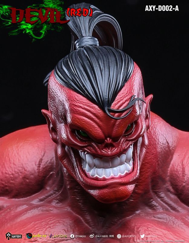 フィギュア専門店 -ソダチトイズ / 予約 AXYTOYS DEVIL Grey & Red 1