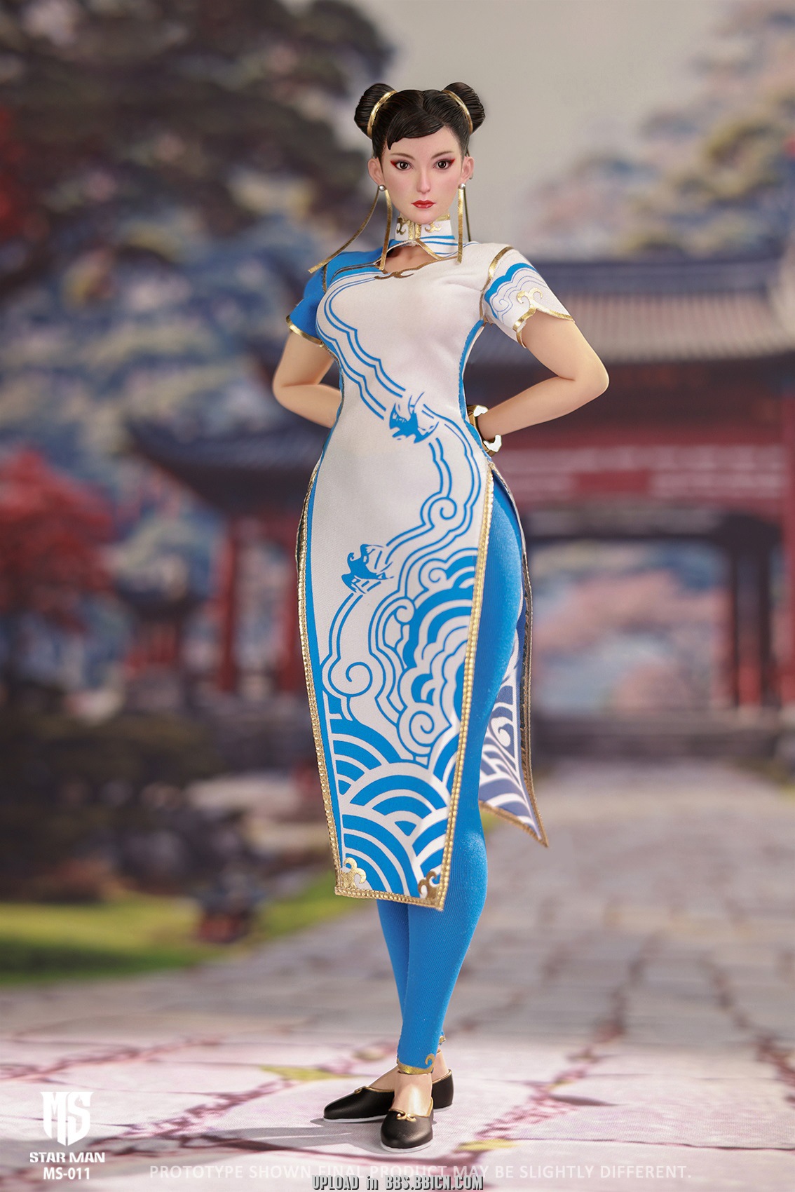 フィギュア専門店 -ソダチトイズ / STAR MAN 女格闘家 Chun-li （Blue