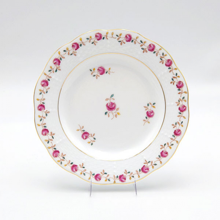 ヘレンド ローズガーランド プレート17cm RGS-0516-0-00 | 洋食器の
