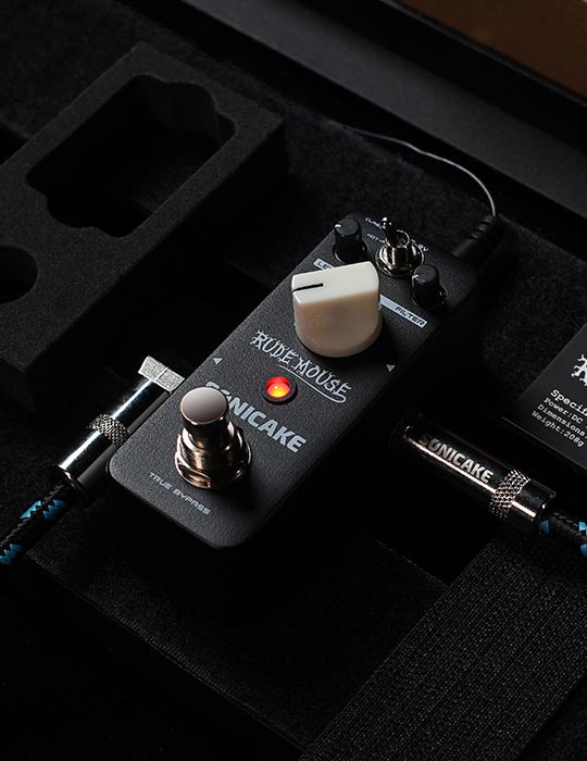 Rude Mouse Underground Distortion Guitar Bass Effects Pedal - SONICAKE