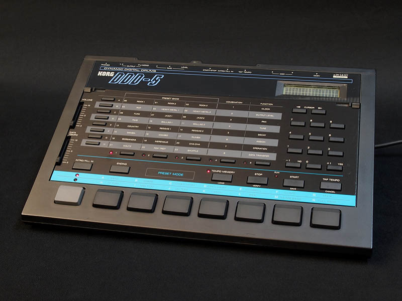 12ビットPCM音源搭載ビンテージドラムマシン KORG DDD-5 « 浜松の中古