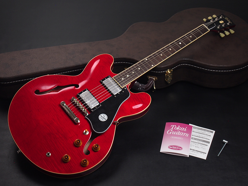 Tokai ES224 SR 税込販売価格 ￥193,536- 新品 ラッカー塗装、ボディに