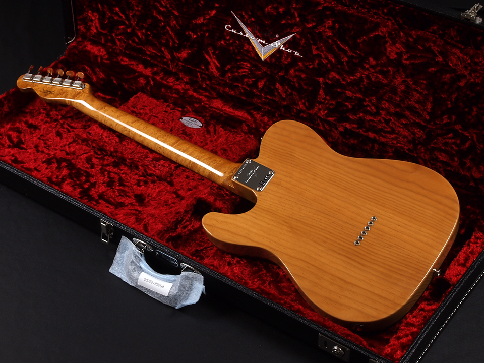 Fender Custom Shop Artisan Buckeye Double Esquire NOS Aged Natural