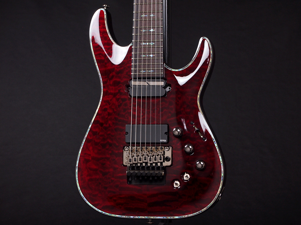 SCHECTER Hellraiser C-7 FR SUSTAINIAC “AD-C-7-HR-SN” Black Cherry