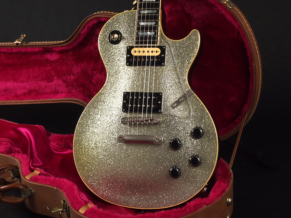Gibson Custom Shop Les Paul Standard Silver Sparkle 1996年製