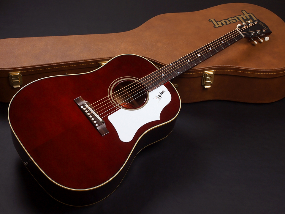 Gibson 60s J-45 Original Adj Saddle Wine Red 【選定品