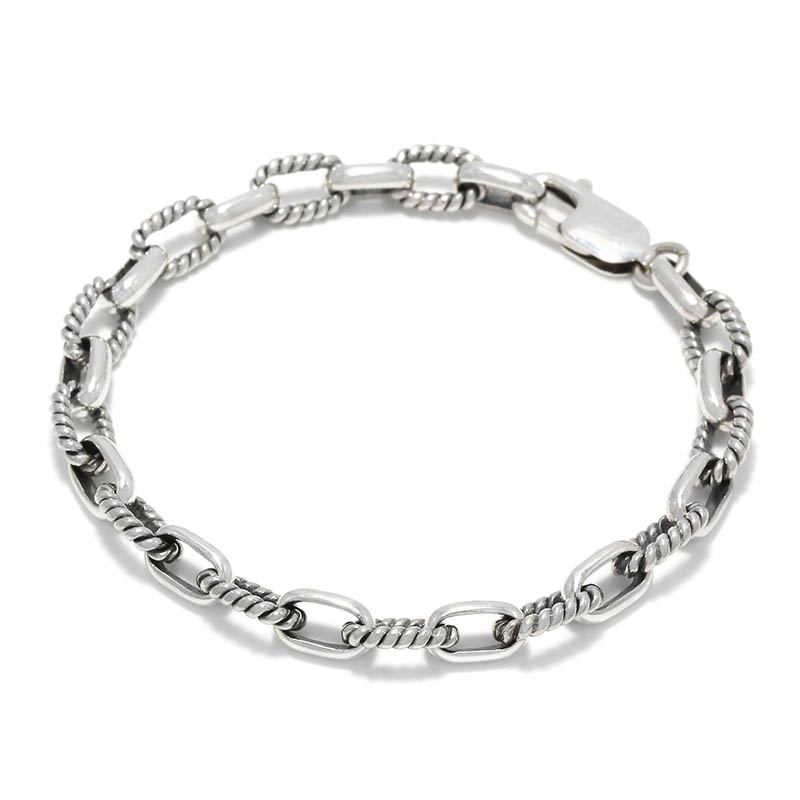 Suman Dhakhwa（スーマンダックワ） Twist Silver Combination Chain