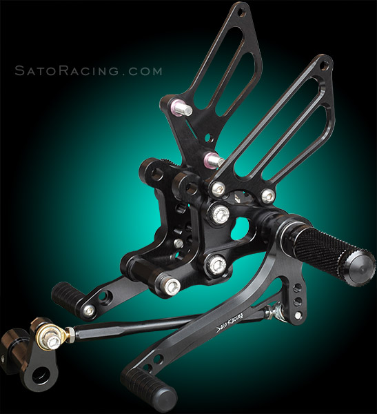 SATO RACING | REAR SETS - Triumph T595, T509, 955i, Speed Triple