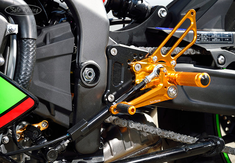 SATO RACING | Race Concept Rear Sets - Kawasaki ZX-25R/RR / ZX-4RR