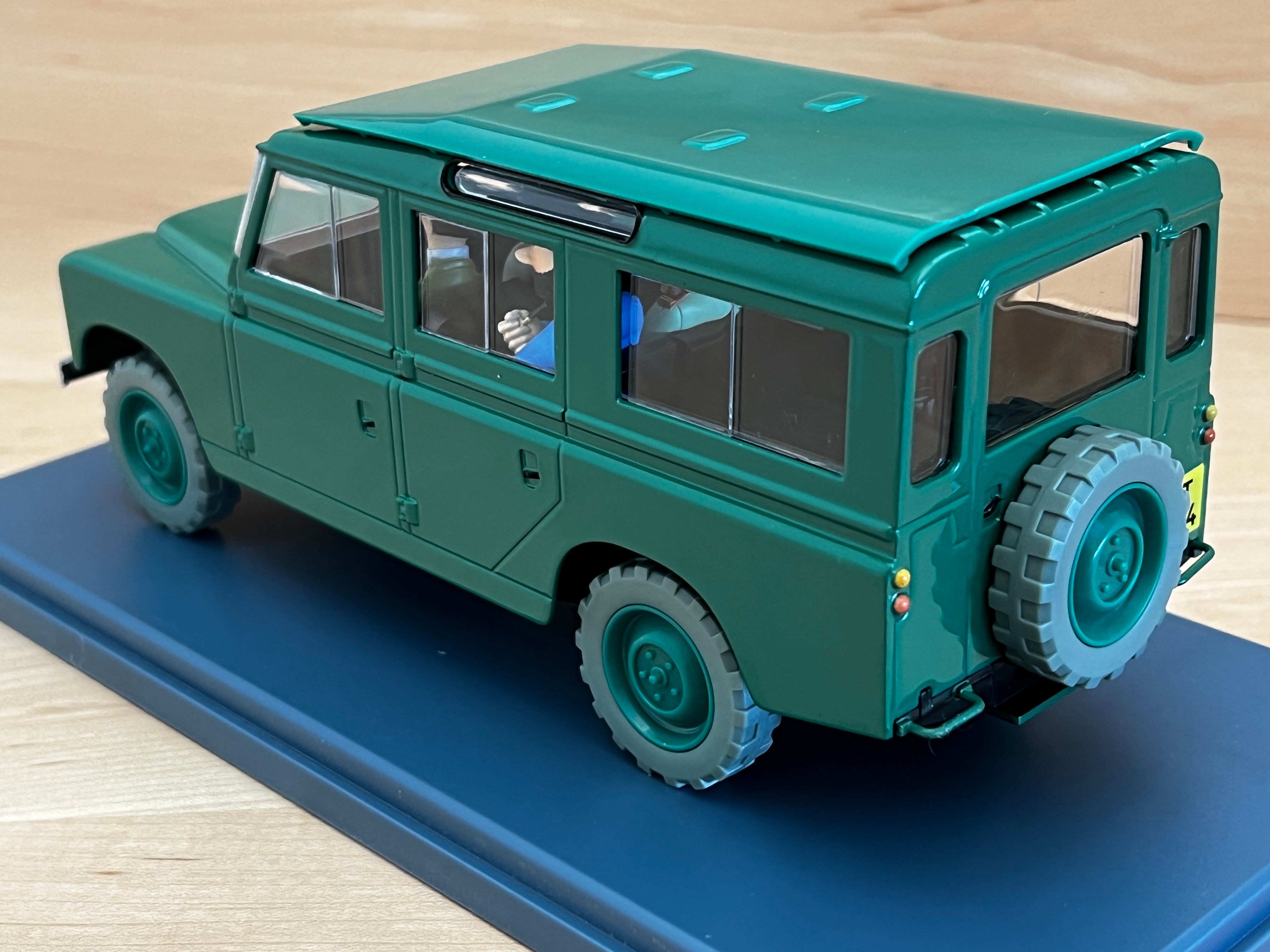Tintin Land Rover of Trenxcoatl #57 From The Land of the Picaros 1