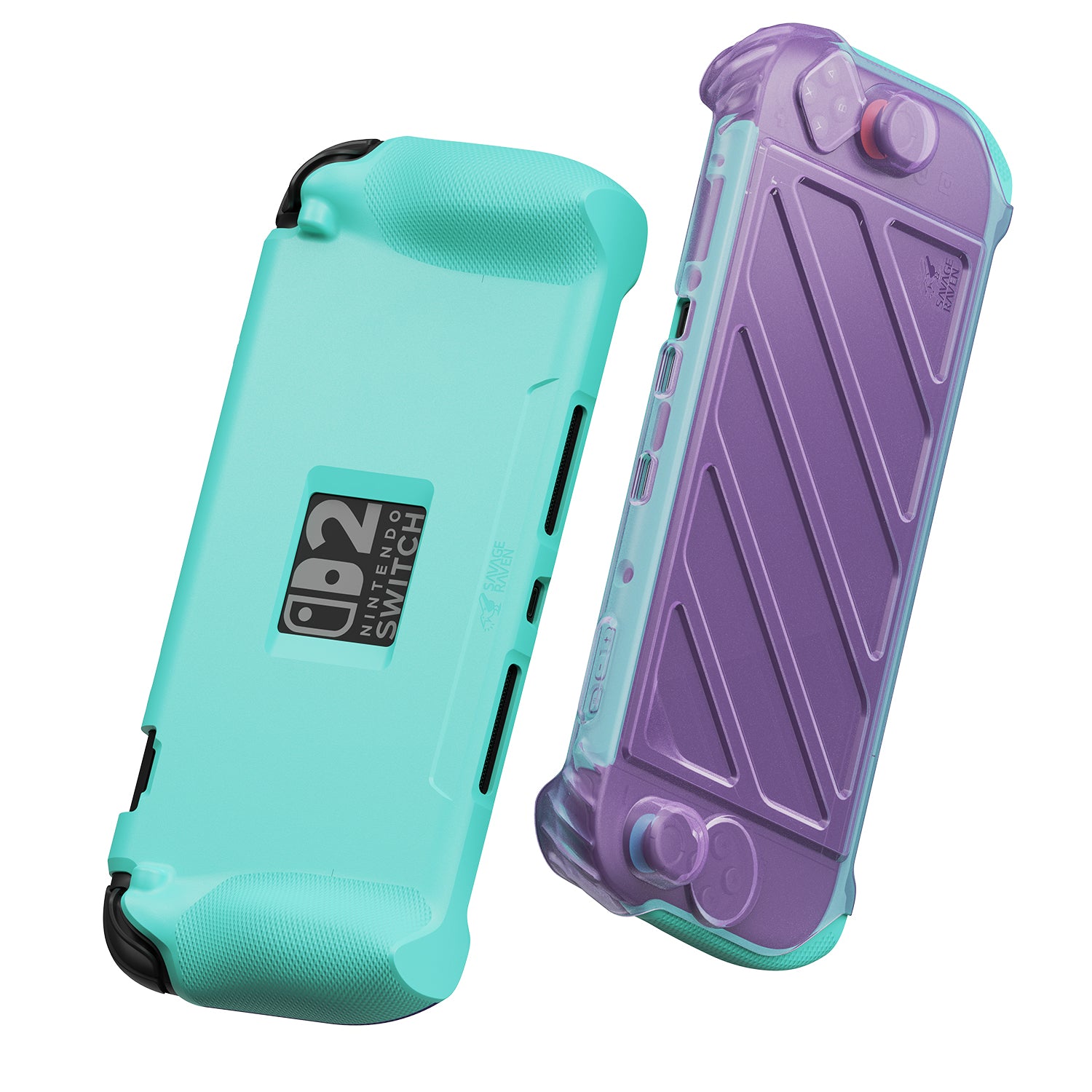 Savage Raven by Skull & Co. The HardShell Front Cover for Switch 2 Sta