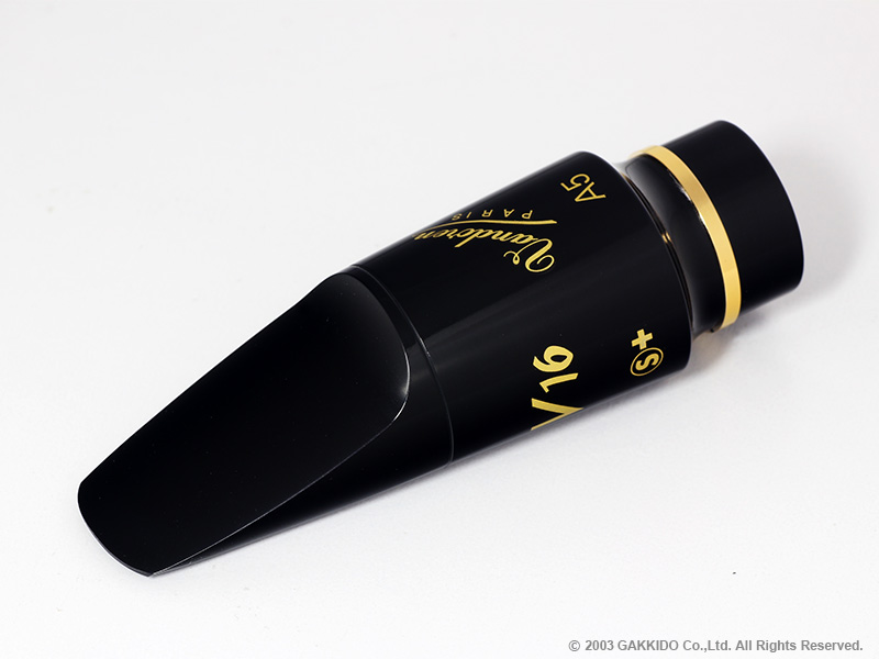 Vandoren V16 Ebonite アルトサックス用ラバーマウスピース 【S+