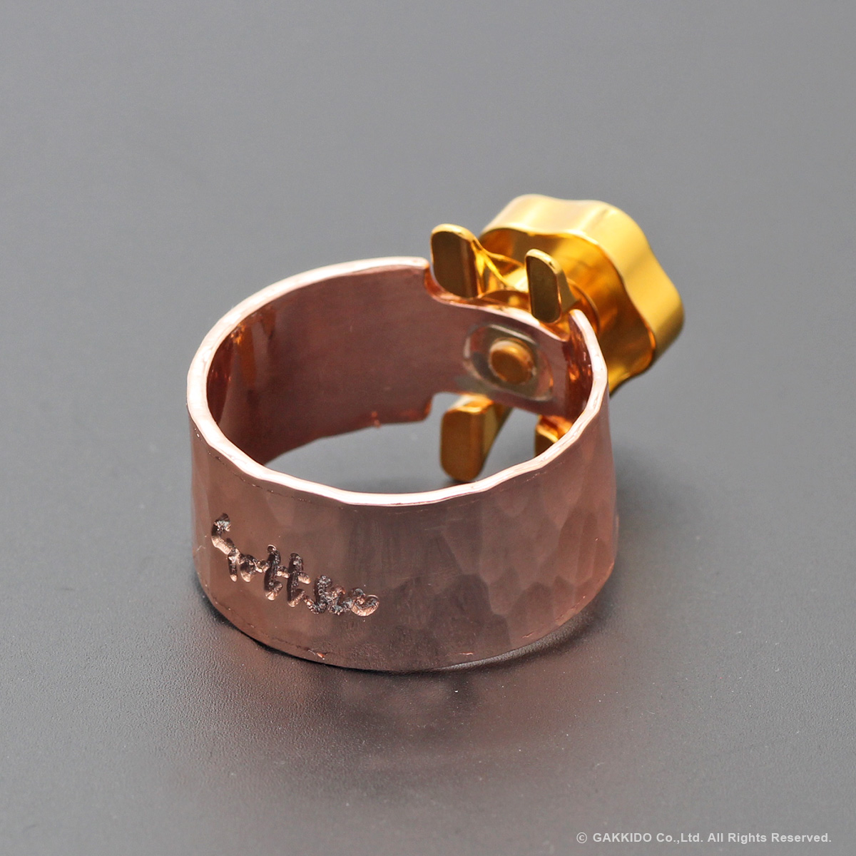 Gottsu Copper Signature Ligature サックス用リガチャー ＜お取り寄せ