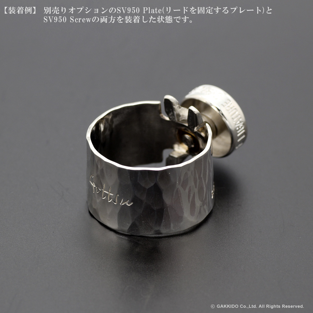 Gottsu Signature Ligature Option Parts：Screw 【SV950