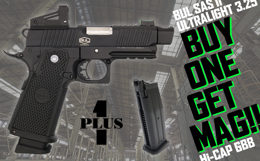 BUL SAS II ULTRA LIGHT：コンパクトな ハイキャパ がGet Mag