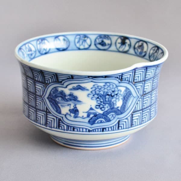 手塚祥堂 作 染付 祥瑞茶碗 of 茶の湯 墨東清友館 茶道具専門店(有