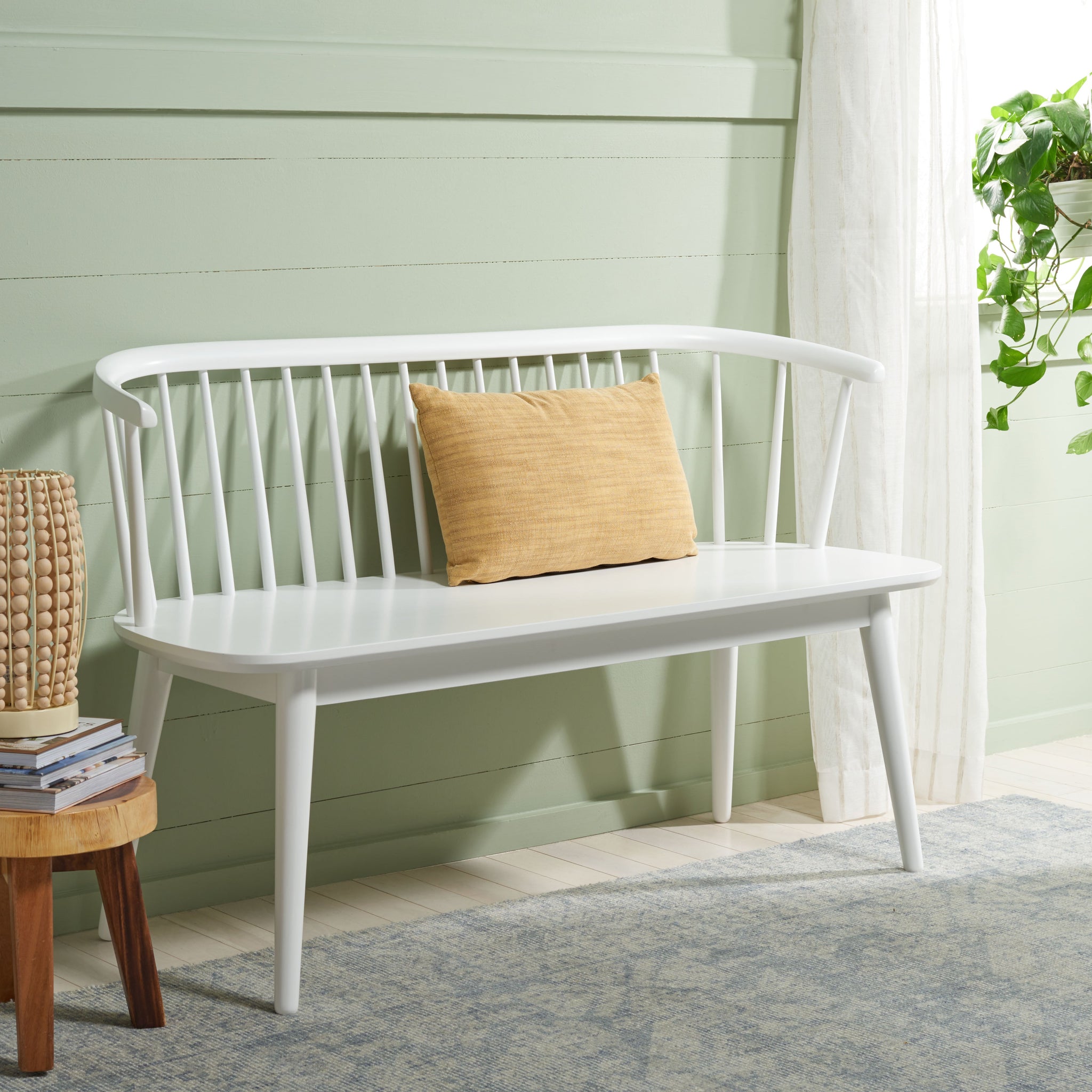 Blanchard Spindle Bench | Safavieh - BCH8500