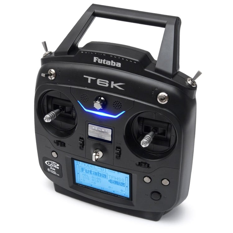 Futaba T6K Radio System (Transmitter + Receiver) - Sailboat RC