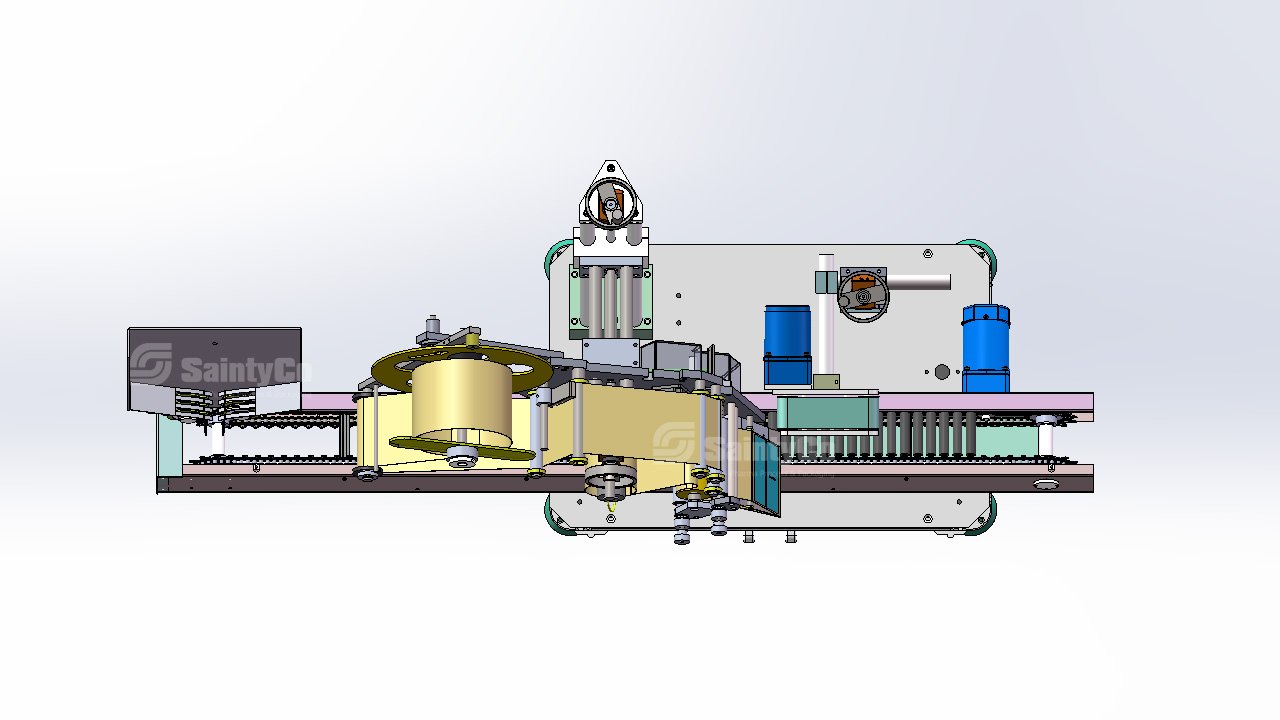 SHL-1582 水平ラベリングマシン - SaintyCo