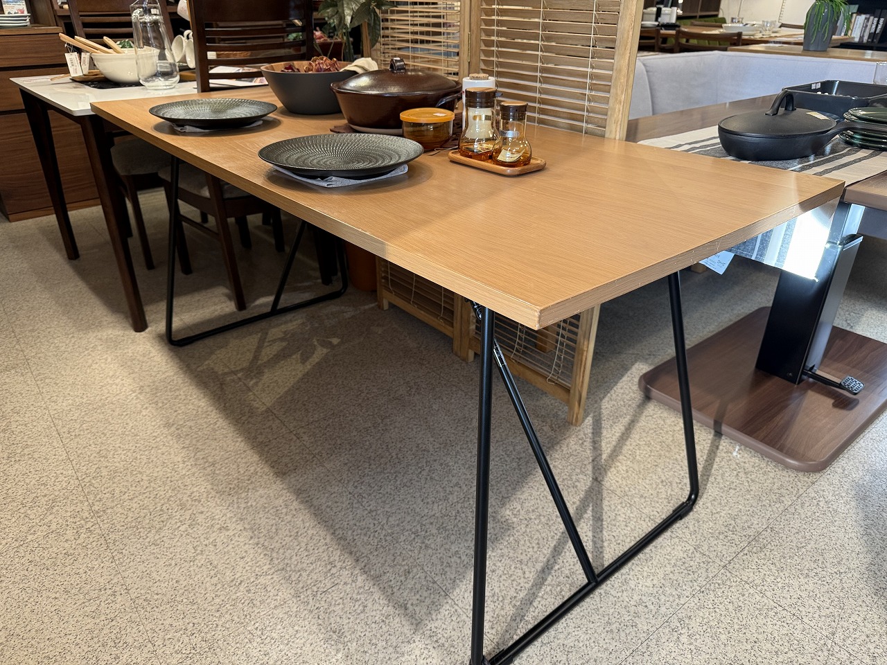 無印良品 MUJI 木製折りたたみテーブル 幅160cm 買取しました！ | 愛知