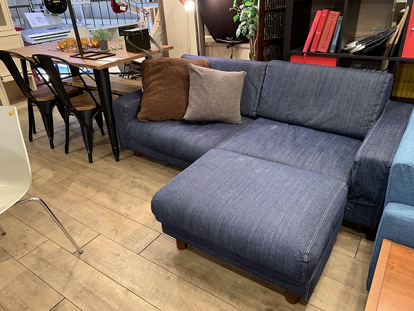 無印良品 MUJI 綿デニムソファ 2．5シーター 買取しました。 | 愛知