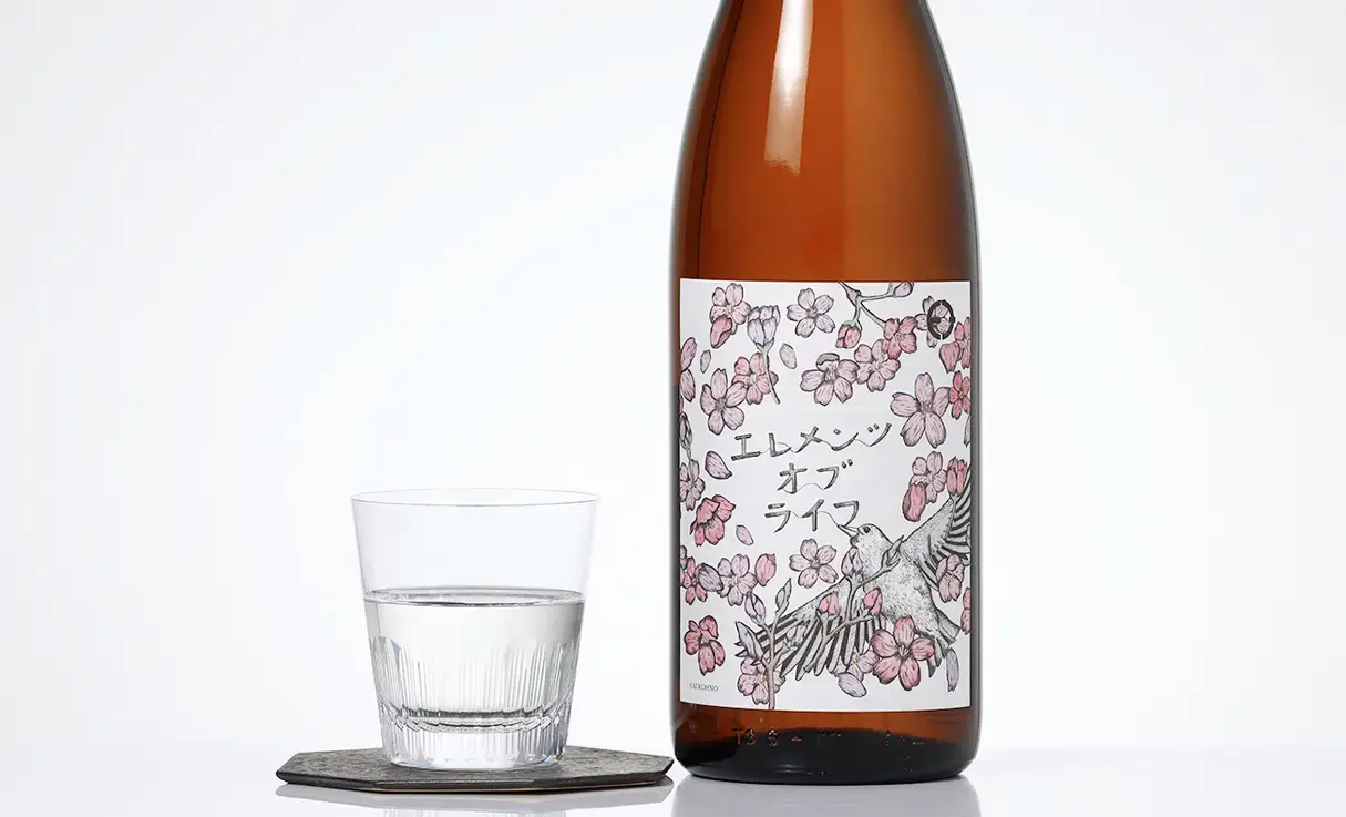 笑四季 純米大吟醸 エレメンツオブライフ さくら生 1.8L | 笑四季（笑