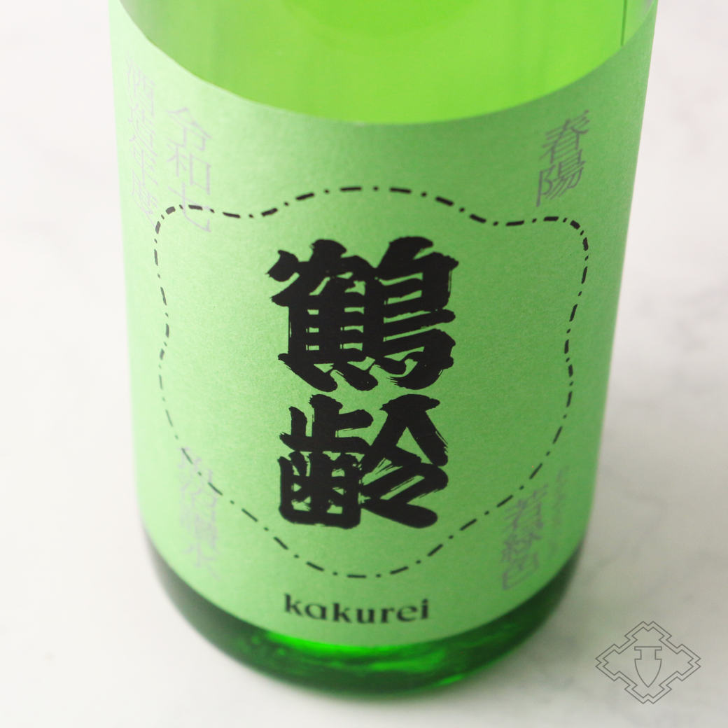鶴齢 若緑色 (わかみどりいろ) 720ml （日本酒 青木酒造 かくれい