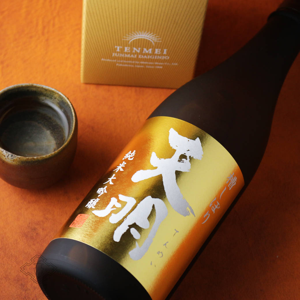 天明 純米大吟醸 金色の天明 720ml（日本酒 曙酒造 てんめい 箱付き