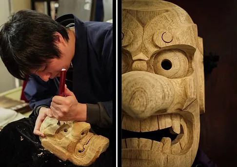 面の界-神楽面が表現するかたち- | 展覧会 | ギャラリー 桜の木