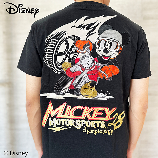 フラッグスタッフ×ミッキー BIKE半袖Tシャツ Flagstaff 442502