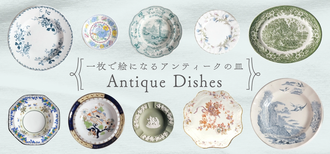 アンティーク食器/WEDGWOODディナープレート・CAMELIA | 雑貨と