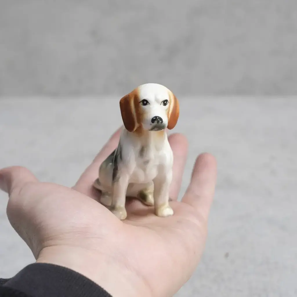 アンティーク 犬のフィギュリン 陶器人形 イギリス 置物 | 雑貨と
