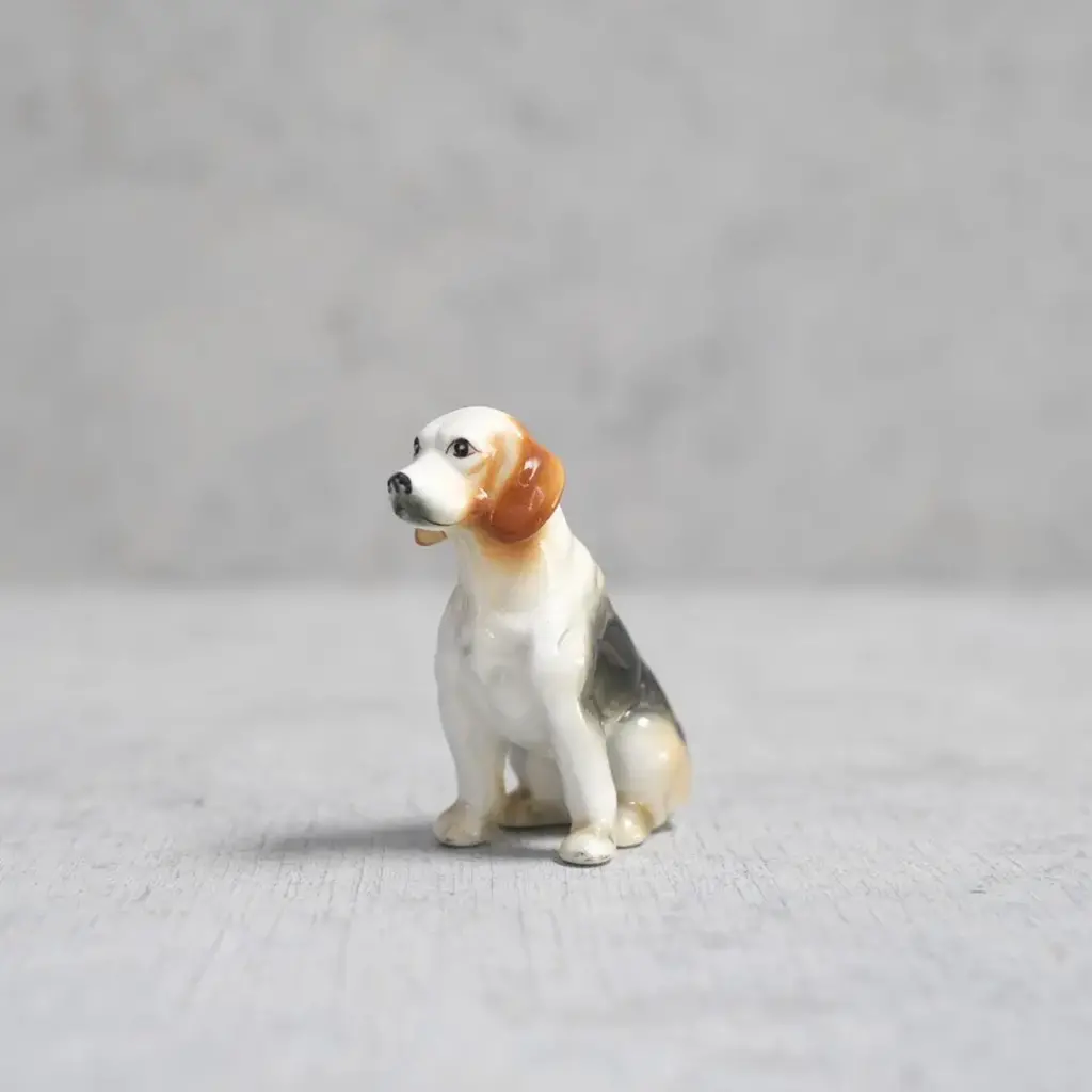 アンティーク 犬のフィギュリン 陶器人形 イギリス 置物 | 雑貨と