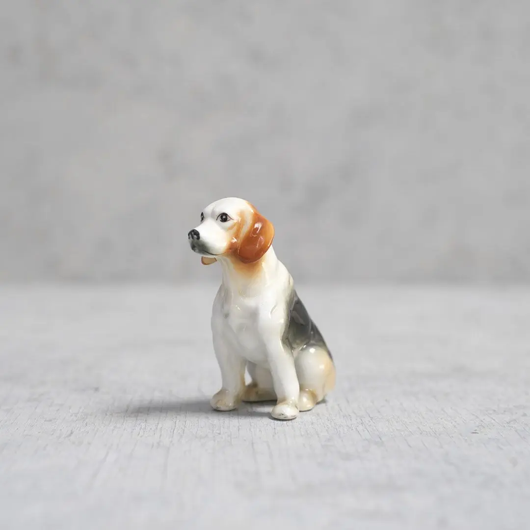 アンティーク 犬のフィギュリン 陶器人形 イギリス 置物 | 雑貨と