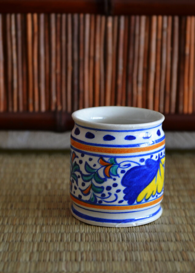 加賀瑞山作 紅毛写蓋置 茶道具 蓋置 Antique Sam's Collection