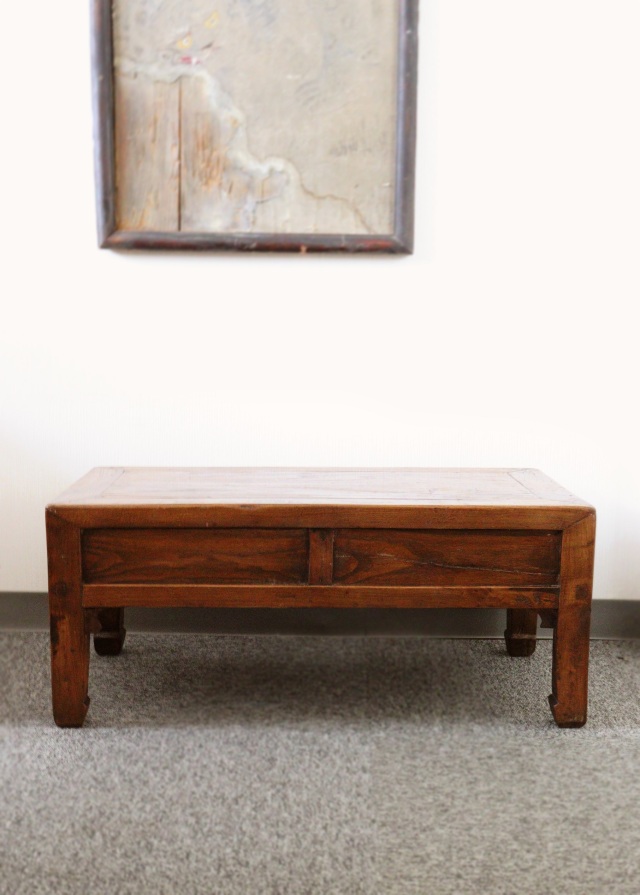 李朝 文机 韓国アンティーク家具 机 テーブル 李朝家具 古道具 Antique