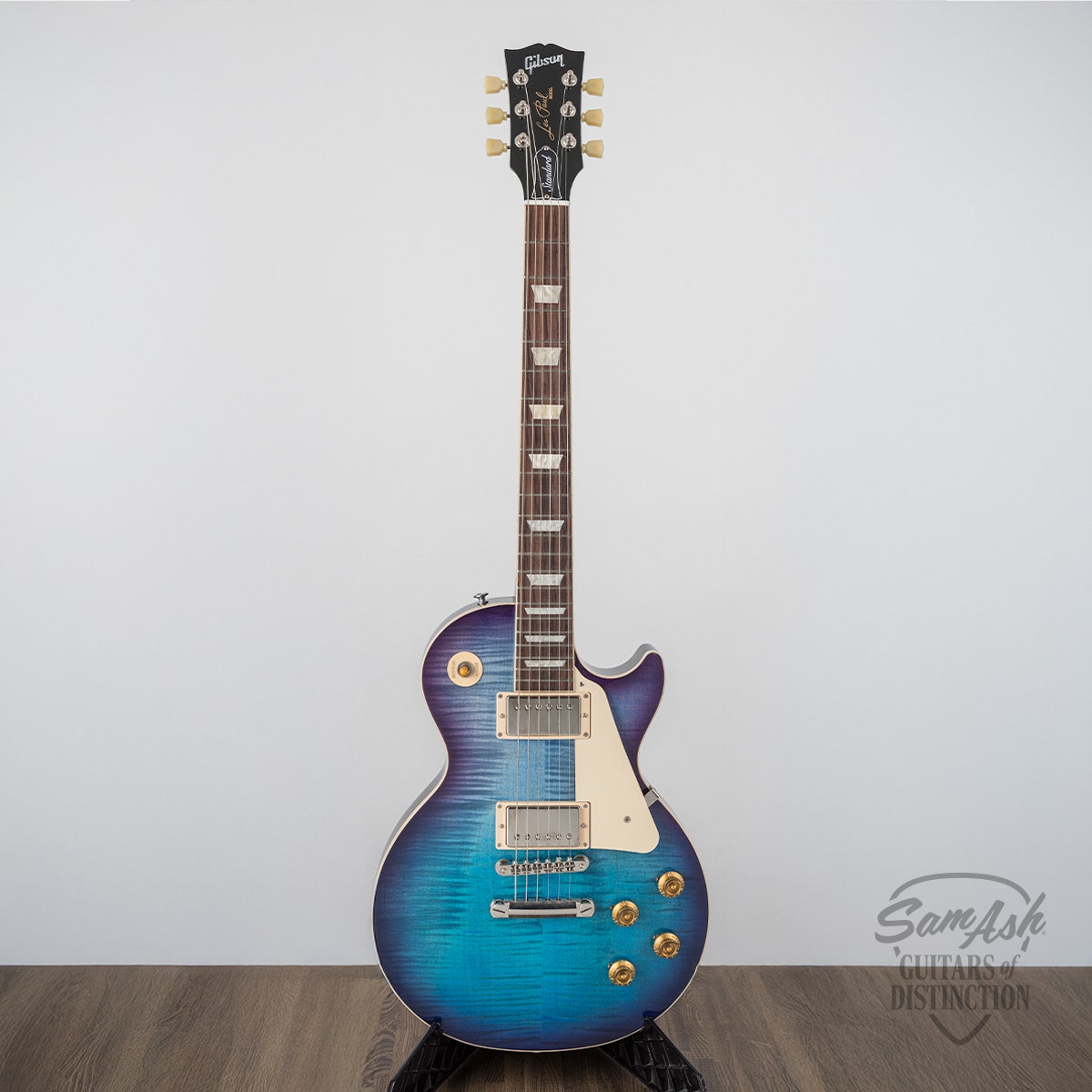 Buy sasku Gibson Les Paul Standard 50s Figured Blueberry Burst