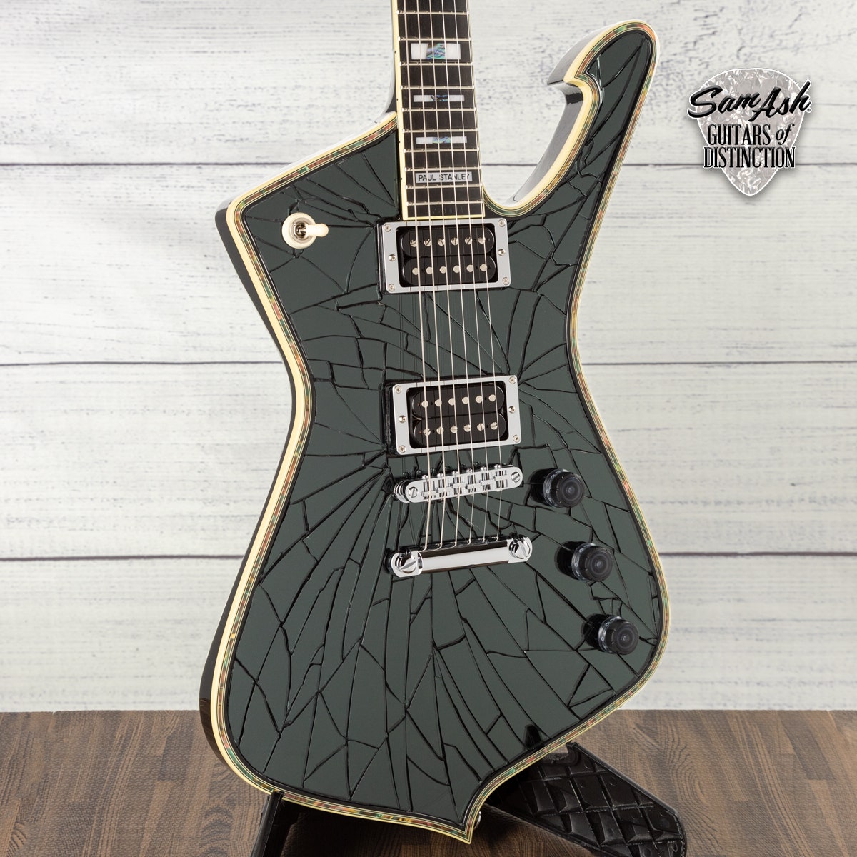Buy sasku Ibanez Paul Stanley Signature Model with Cracked Mirror