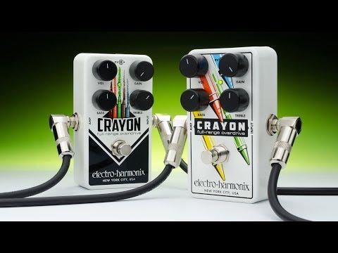 Buy sasku Electro-Harmonix Crayon Overdrive Guitar Effect Pedal