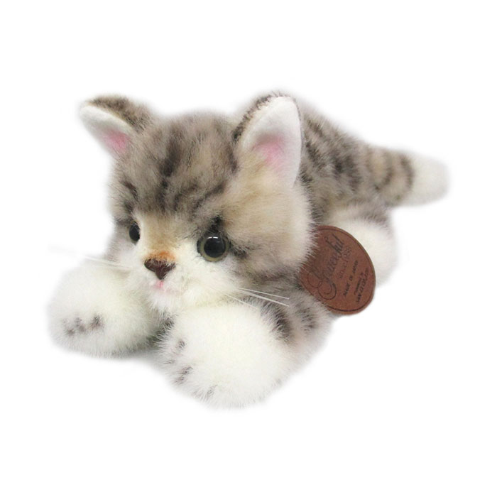 復刻 こねこのミーヤ グレー 這い｜三英貿易株式会社