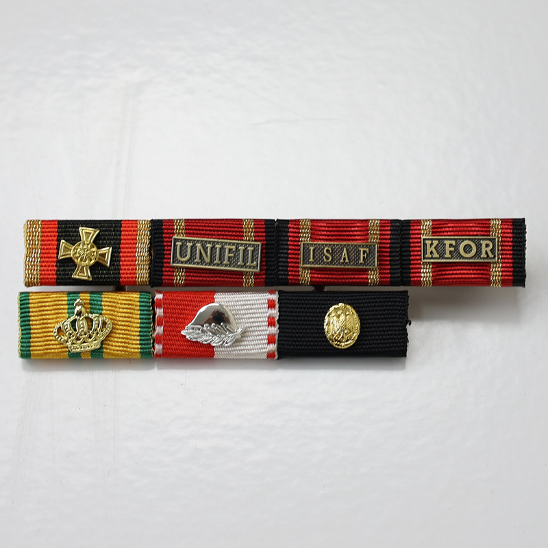 BWドイツ軍/連邦軍＊1957年制定4連略綬（実物） BWドイツ軍