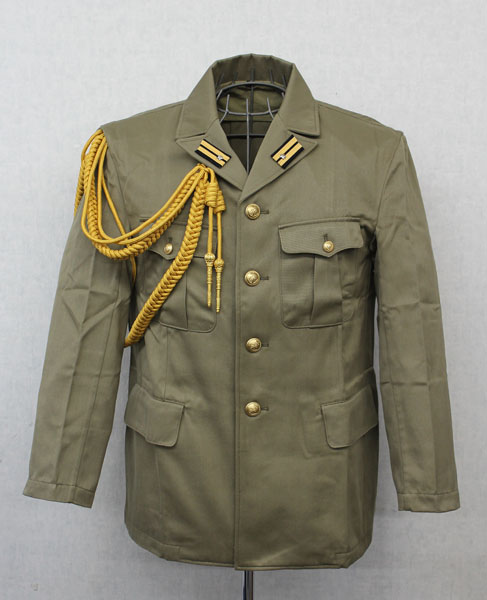 S＆Graf / 【3848】IJ. 海軍3種戦時服上下セット[茶系 裏地なし 飾緒