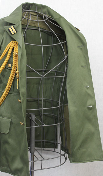 S＆Graf / 【3849】IJ. 海軍3種戦時服上下セット[緑系 裏地なし 飾緒