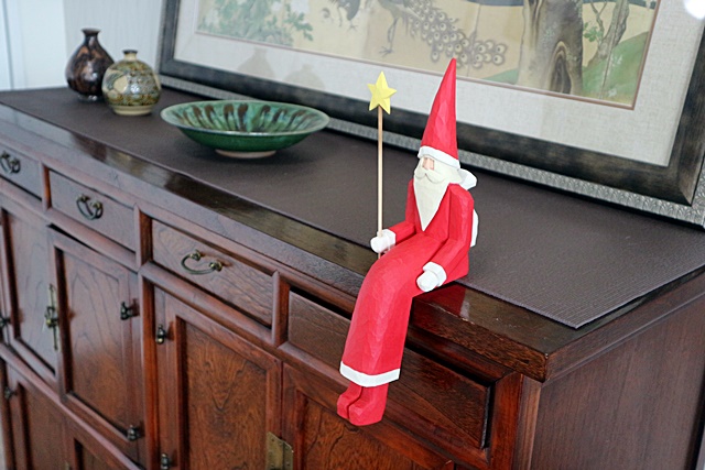 イソベサンタ サンタ クリスマス 座りサンタ星もち袋 山帰来～日々のくらし