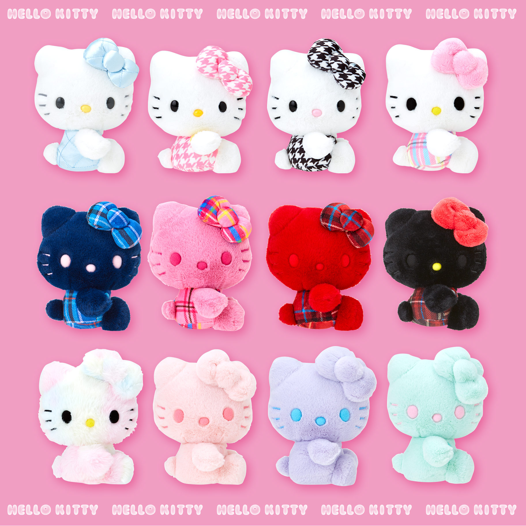 ハローキティアニバーサリーショップ限定 ぬいぐるみコレクション